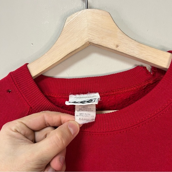 Vintage Distressed Budweiser Sweatshirt - Picture 6 of 6